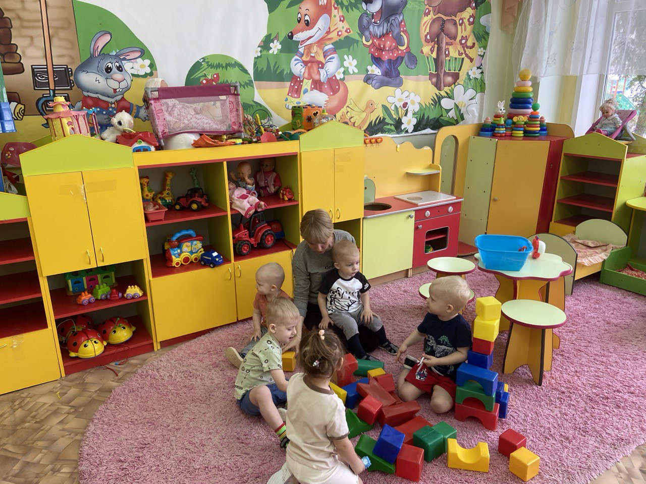 Учимся играть вместе.