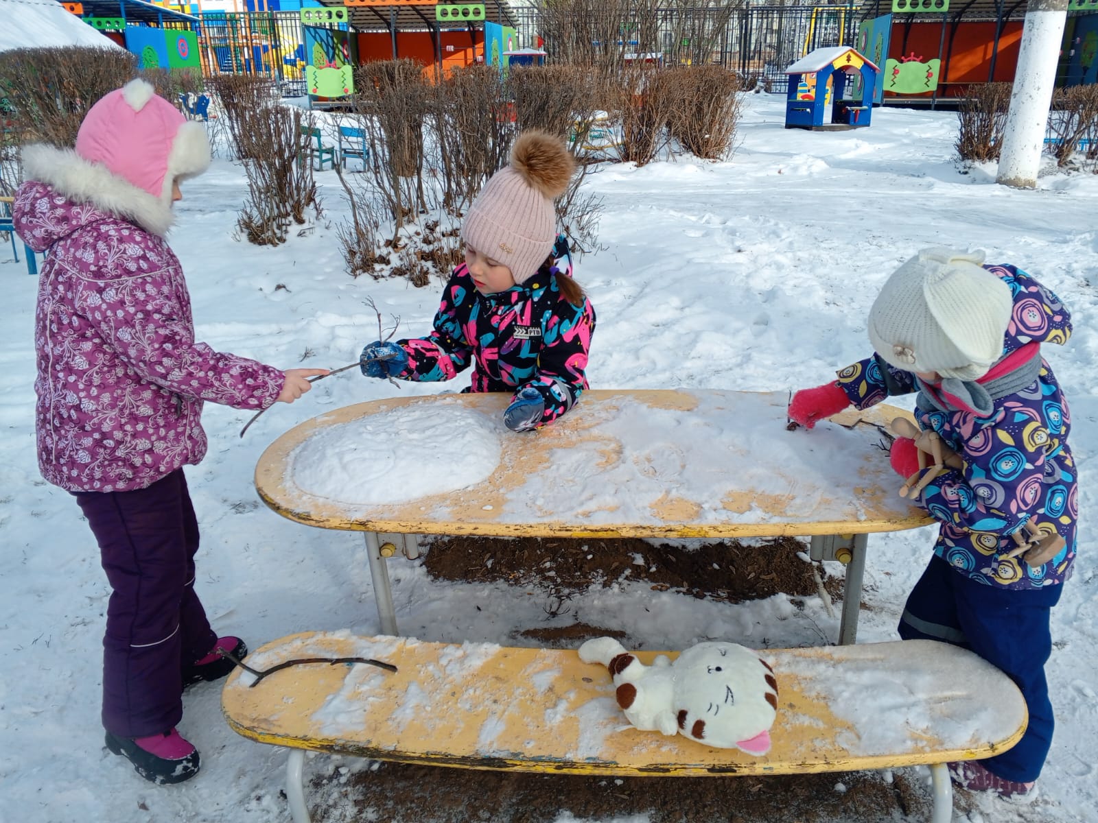 Погода в феврале.