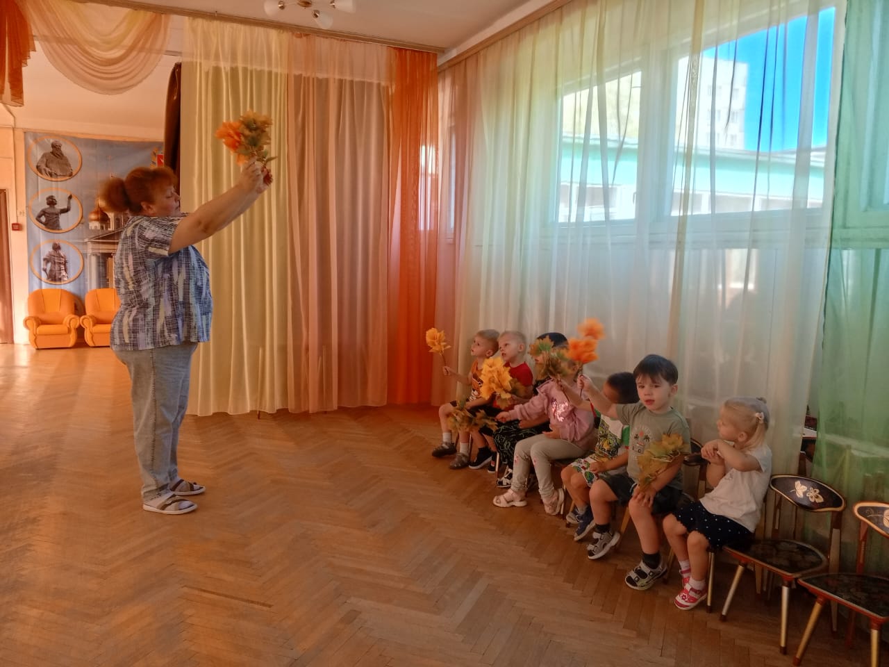 Музыкальное занятие.