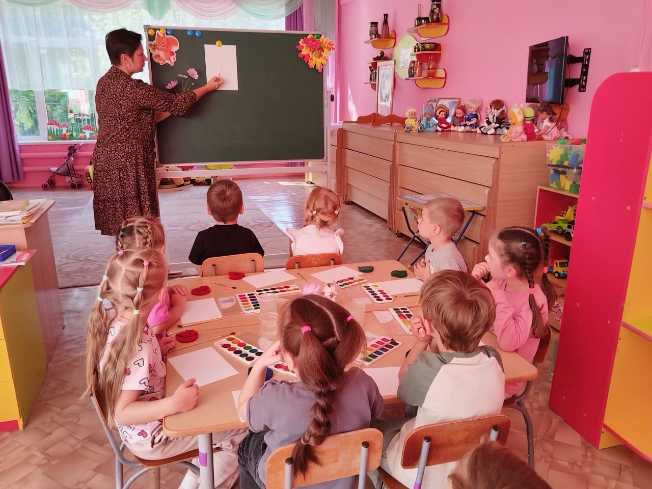 Рисуем космею.