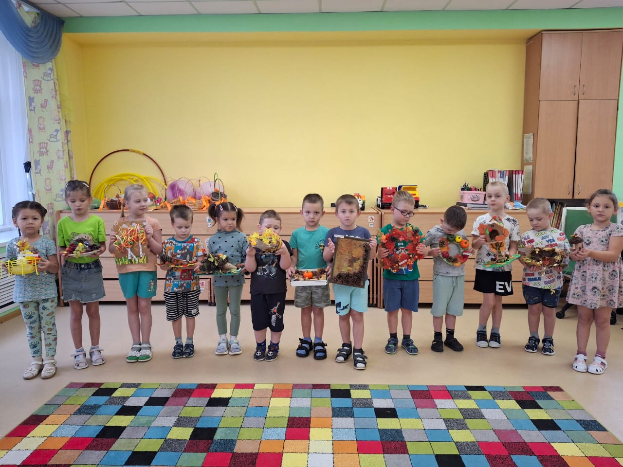 Осенние поделки.