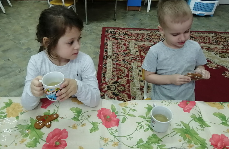 Чаепитие.