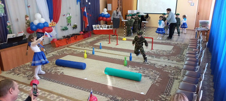 Воспитательное мероприятие, посвященное празднованию Дня Защитника Отечества.