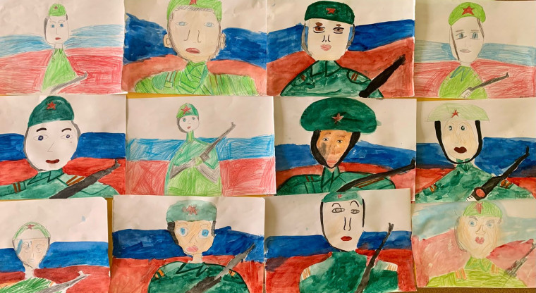 Портрет солдата.